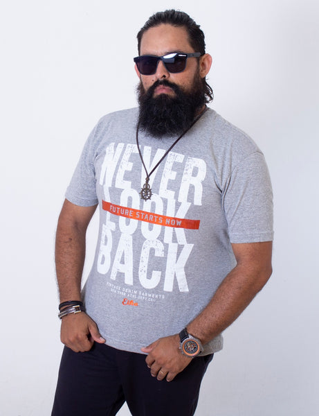 T shirt Estampada Never Look Back - Eiko Original Brand