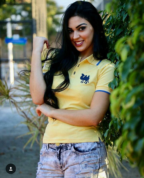 Gola Polo Feminina Suedini - Eiko Original Brand